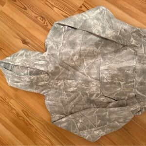 Gray Camouflage Hoodie